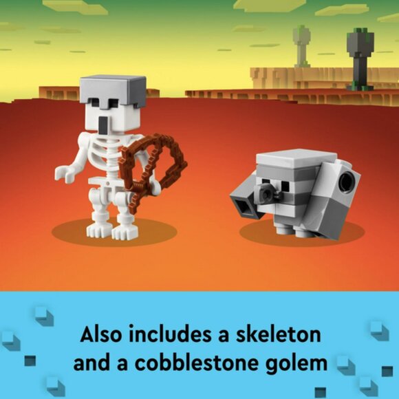 LEGO Minecraft Legends Devourer Showdown #21257 420pcs Building Set & 5 Minifigs - Picture 7 of 8